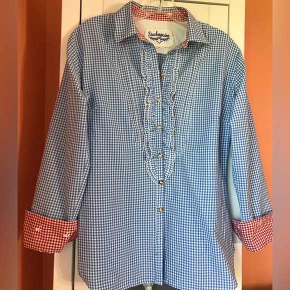 Stylish Fitted Blouse with sleeves - Picture 10 of 16